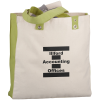 View Image 1 of 2 of Cotton Canvas World Tote