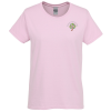 View Image 1 of 3 of Gildan 6 oz. Ultra Cotton T-Shirt - Ladies' - Embroidered - Colors