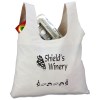 View Image 1 of 2 of Classic Cotton 6 oz. Foldable Shopping Tote - Market Design
