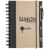 View Image 1 of 1 of Eco Design Recycled Color Spine Spiral Notebook