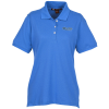 View Image 1 of 2 of Harriton 5.6 oz. Easy Blend Polo - Ladies' - Embroidered