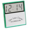 View Image 1 of 3 of Color Framed Digital Clock - Translucent