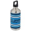 View Image 1 of 4 of h2go Classic Stainless Steel Sport Bottle – 20 oz. – Stripe