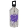 View Image 1 of 4 of h2go Classic Stainless Steel Sport Bottle – 20 oz. -  Burst