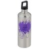 View Image 1 of 4 of h2go Classic Stainless Steel Sport Bottle – 24 oz. – Burst