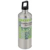 View Image 1 of 5 of h2go Classic Stainless Steel Sport Bottle – 24 oz. – Eco
