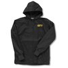 View Image 1 of 1 of Zip Front Hooded Coaches Jacket - Embroidered