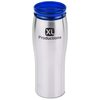 View Image 1 of 2 of Slim Stainless Jewel Tumbler - 16 oz.