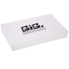 View Image 1 of 2 of Apparel Gift Box - 9-1/2" x 15" x 2" - Gloss White