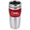 View Image 1 of 3 of Stainless/Acrylic Wave Tumbler - 16 oz.
