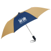 View Image 1 of 7 of 42" Folding Umbrella with Auto Open - Alternating - 42" Arc