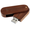 View Image 1 of 6 of Wood Swing USB Drive - 1GB