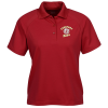 View Image 1 of 3 of Performance Ottoman Textured Polo - Ladies'
