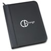 View Image 1 of 2 of Zipper Closure Ring Binder Folio