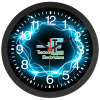 View Image 1 of 2 of Slim Wall Clock - 12"