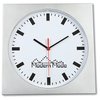 View Image 1 of 2 of Square Wall Clock - 12"