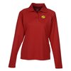 View Image 1 of 1 of Eperformance Pique LS Sport Shirt - Ladies'