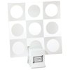 View Image 1 of 1 of Designer Glass Plate - Circle Contrast - 12"