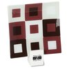 View Image 1 of 1 of Designer Glass Plate - Tiled Square - 8"