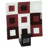 View Image 1 of 1 of Designer Glass Plate - Tiled Square - 12"
