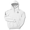 View Image 1 of 1 of Jerzees NuBlend Hooded Sweatshirt - Screen - White
