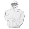 View Image 1 of 1 of Jerzees NuBlend Hooded Sweatshirt - Embroidered - White