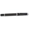 View Image 1 of 2 of Black Carbon Fiber Metal Pen - Rollerball
