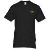 View Image 1 of 2 of Hanes Authentic Pocket T-Shirt - Embroidered - Colors
