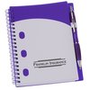 View Image 1 of 2 of File-A-Way Notebook w/Pen - Brights