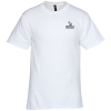 View Image 1 of 2 of Hanes Beefy-T - Screen - White