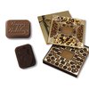 View Image 1 of 1 of 2-Tier Chocolate Treat Box - Happy Holidays & Snowman