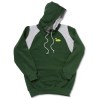 View Image 1 of 2 of Badger Hooded Sweatshirt w/Color Block Shoulder Panels