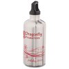 View Image 1 of 4 of h2go Stainless Steel Bottle - 20 oz. - Hol Design - Silver