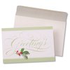 View Image 1 of 3 of Holly Leaves & Berries by Hallmark - Recycled