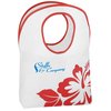 View Image 1 of 3 of Polypropylene Hobo Tote - Flower - 24 hr
