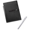 View Image 1 of 4 of Tri-Fold Networker Portfolio w/ Free Roller Ball Pen