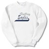 View Image 1 of 2 of Hanes Comfortblend Sweatshirt - Applique Twill - White