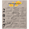 View Image 1 of 1 of Calendar Magnet - Small - Footprints