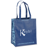 View Image 1 of 5 of Expressions Grocery Tote - Blue