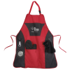 View Image 1 of 6 of Grill Master BBQ Apron - 24 hr