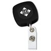 View Image 1 of 3 of Retractable Tape Measure Badge Holder - Opaque