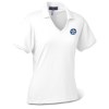 View Image 1 of 1 of Jerzees Spotshield Johnny Collar Shirt - Ladies' - White