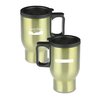 View Image 1 of 1 of ID Colored Stainless Steel Travel Mug - 15 oz.