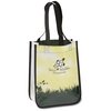 View Image 1 of 3 of Laminated Polypropylene - 12" x 9" - Green Grass Tote
