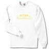 View Image 1 of 3 of FOL Lofteez Long Sleeve Tee Shirt - White