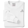 View Image 1 of 1 of Anvil 5.4 oz. LS T-Shirt w/TearAway Label - White