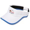 View Image 1 of 3 of Polyester Dry Visor - Embroidered