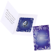 View Image 1 of 2 of Greeting Card with Magnetic Photo Frame - Snowflakes