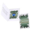 View Image 1 of 2 of Greeting Card with Magnetic Photo Frame - Holiday Evergreen