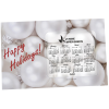 View Image 1 of 3 of Greeting Card with Magnetic Calendar - Ornaments
